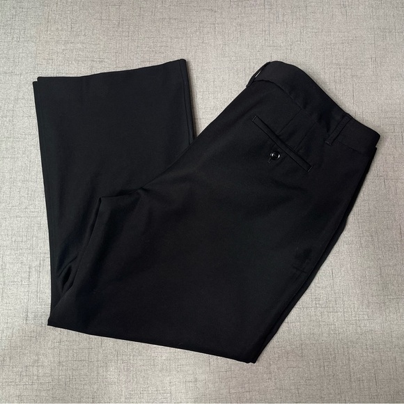 Talbots Black Stretch Crop Ankle Pant Dress Pants 16 - Picture 5 of 9